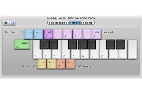 Turn Your Mac Keyboard Into a GarageBand Piano