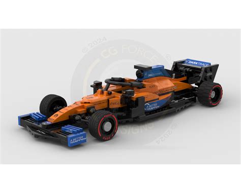 LEGO MOC F1 McLaren MCL35M by LegoCG | Rebrickable - Build with LEGO