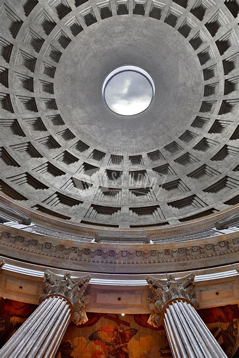 Pantheon Interior Columns & Oculus, Rome - Red Studio Inc.