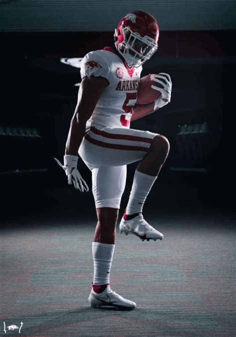 Arkansas Razorbacks reveal new jerseys for the 2020 football season