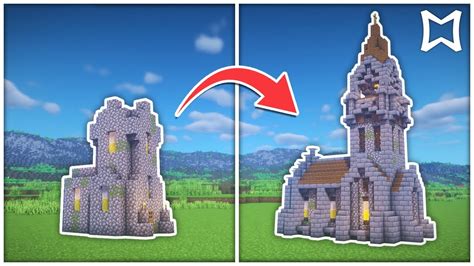 Minecraft Village Church Blueprints