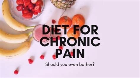 Chronic Pain and Diet — PainOutsideTheBox