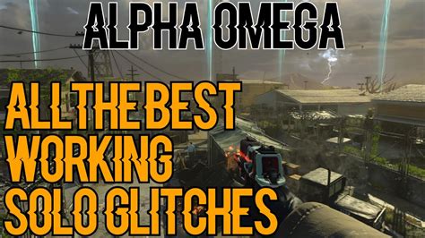 BO4 Zombie Glitches: All The Best Solo Working Alpha Omega Zombie Glitches - Black Ops 4 ...