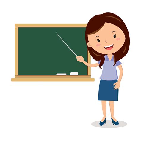 Teacher Cartoon Blackboard - Blackboard cartoon Teachers png download ...