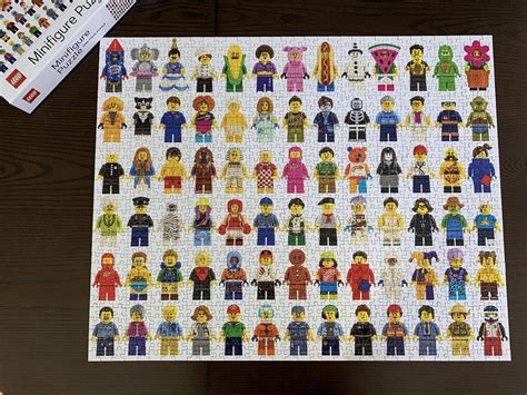 LEGO Minifigures (LEGO- 1000 pieces) : r/Jigsawpuzzles