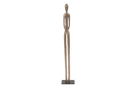 Phillips Collection Bulol Sculpture, Polished Bronze, Sm | Brown ...