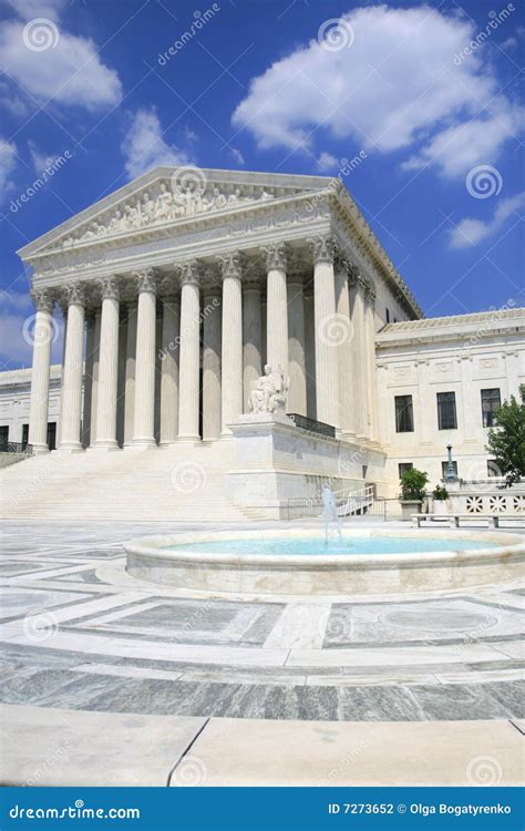 US Supreme Court in Washington, DC Stock Photo - Image of steps, modern ...