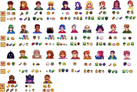 Another Gift Cheat Sheet this time with likes. : StardewValley | Stardew valley, Stardew valley ...