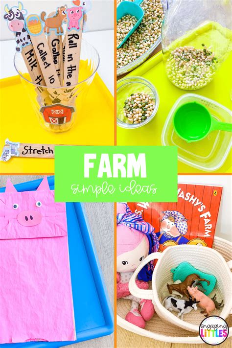 Farm Simple Activities - Engaging Littles