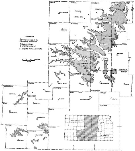 KGS--Bull. 96, part 2--Coal Resources of the Cretaceous System (Dakota ...