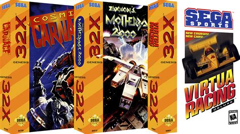 Sega 32X 3D Boxes & Carts - USA (66) - Box Submissions - EmuMovies