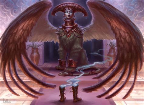 Riddlemaster Sphinx MtG Art from Core Set 2019 Set by Ryan Yee - Art of ...