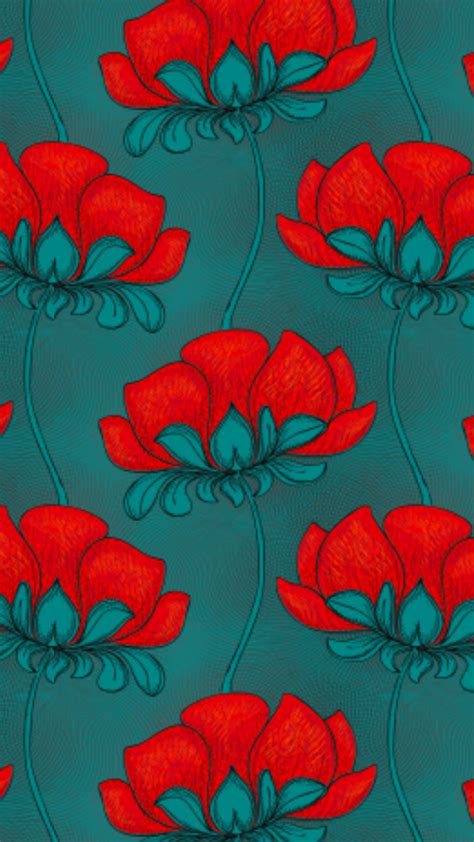 Pin by Cathy Watkins on Fractal/Art/Wallpaper III | Pattern art, Flower background wallpaper ...