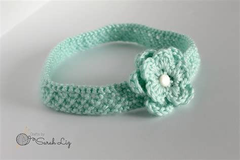 Crafts By Sarah Liz: Lacy Baby Headband - Free Knitting Pattern