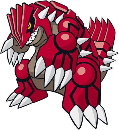 Groudon official artwork gallery | Pokémon Database