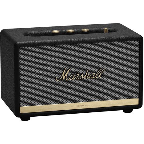 Marshall Acton II Bluetooth Speaker System (Black) 1002481 B&H