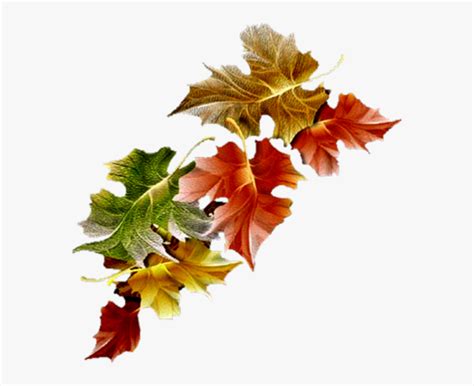 Falling Leaves Animated Clipart Christmas