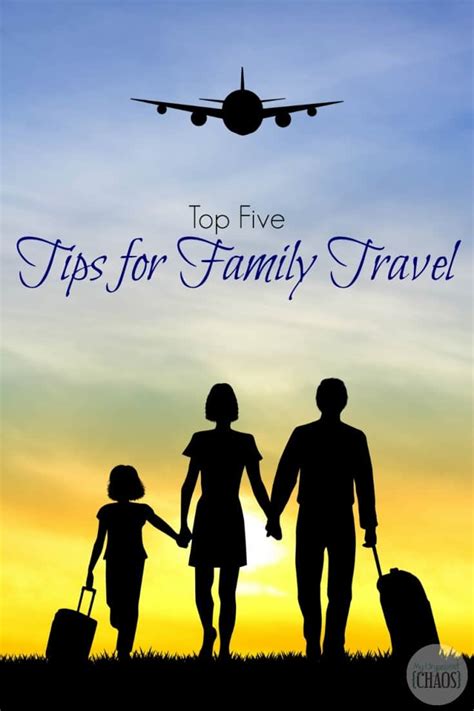 Top Five Tips for Family Travel