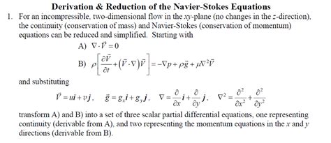 Navier Stokes Equation Derivation Ppt - Tessshebaylo