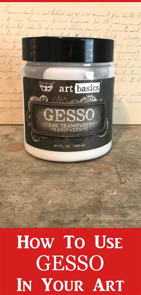 What is Gesso - a Comprehensive Guide! | Acrylic painting tutorials ...