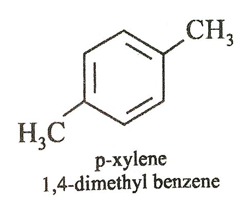 P Xylene Structure