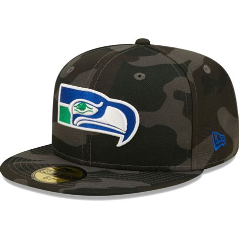 New Era Seahawks Throwback Logo 59FIFTY Fitted Hat - Men's | Mall of America®