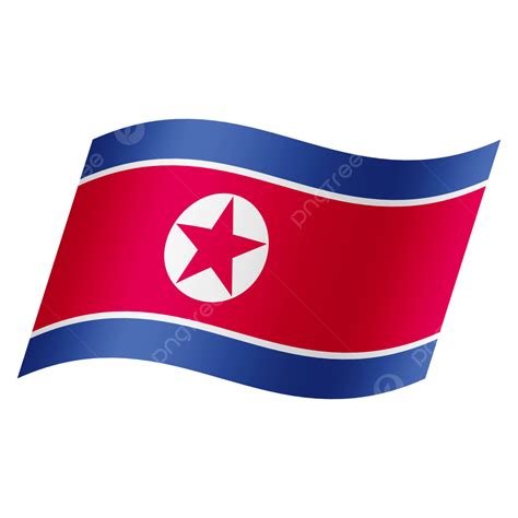 North Korea National Flag Simple Transparent Design, Country Flag, Nation Flag, Simple PNG ...