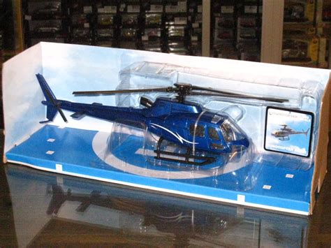 New Ray Sky Pilot 1/43 Eurocopter AS350 B2 Blue Diecast Model ...