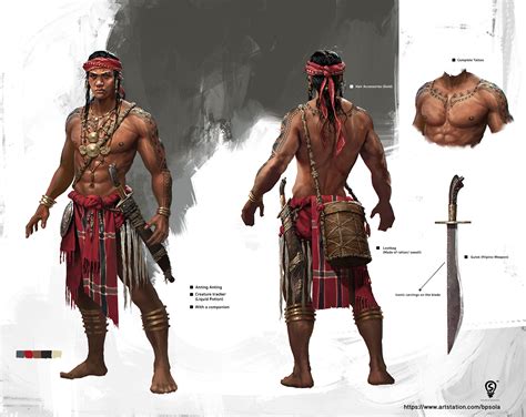 Bryan Sola - Main Game character Concept art (1st Pass)