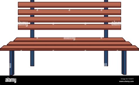 park bench icon cartoon isolated Stock Vector Image & Art - Alamy