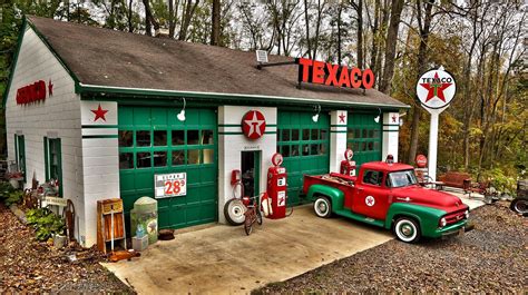 Vintage Texaco, 1955 T-bird and Ford 56 F-100 Truck (32) | Texaco ...