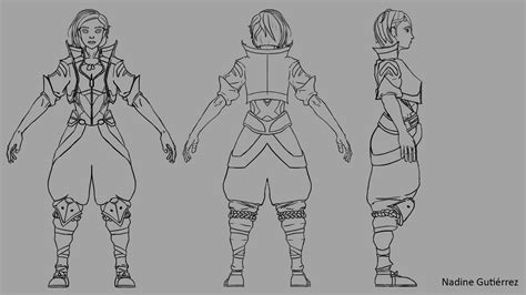 ArtStation - CAROL BLOOM - Character Blueprints for 3D