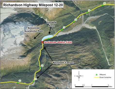 Richardson Highway Avalanche, Transportation & Public Facilities, State of Alaska