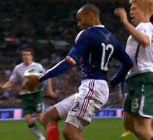 Thierry Henry Handball Goal VIDEO: "Le Hand Of God" Goal Puts France Past Ireland | HuffPost