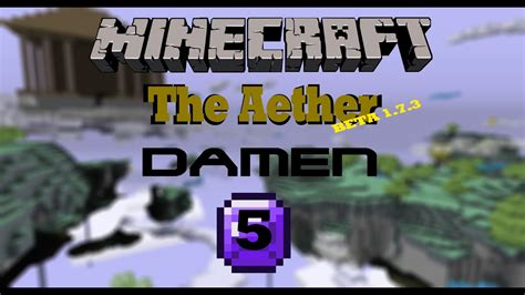 Minecraft The Aether Lets Play Episode 5, Silver Dungeon - YouTube