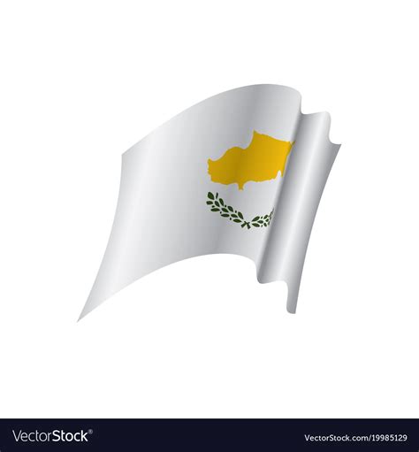 Cyprus flag Royalty Free Vector Image - VectorStock