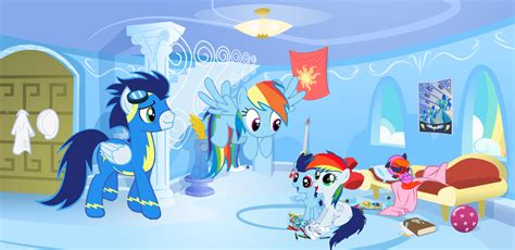 deviantART: More Like Rainbow Dash X Soarin by Tetra120 | My little pony drawing, Rainbow dash ...