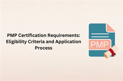 PMP Certification Requirements: Eligibility Criteria and Application Process