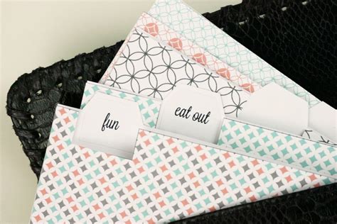 Printable Budget Envelopes - Somewhat Simple