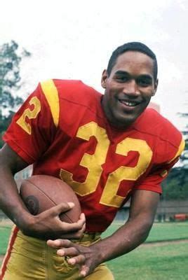 O.J. Simpson in an undated file photo during his days at the University of Southern California ...