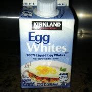 User added: Kirkland Egg Whites: Calories, Nutrition Analysis & More | Fooducate