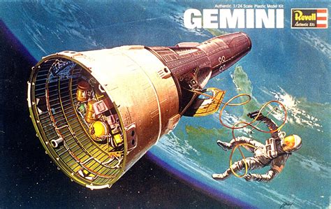 Say; Hello Spaceman: Gemini Spacecraft - Revell 1:24 model kit (1965)