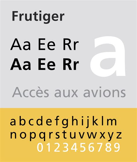 Frutiger Neue Font Free Download - vpskiey