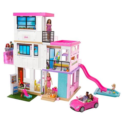 Barbie Dreamhouse Dollhouse With Pool, Slide And Elevator | lupon.gov.ph