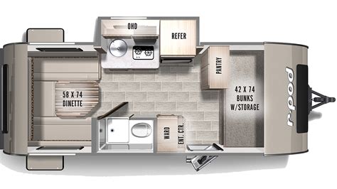 R Pod Rv Floor Plans - floorplans.click