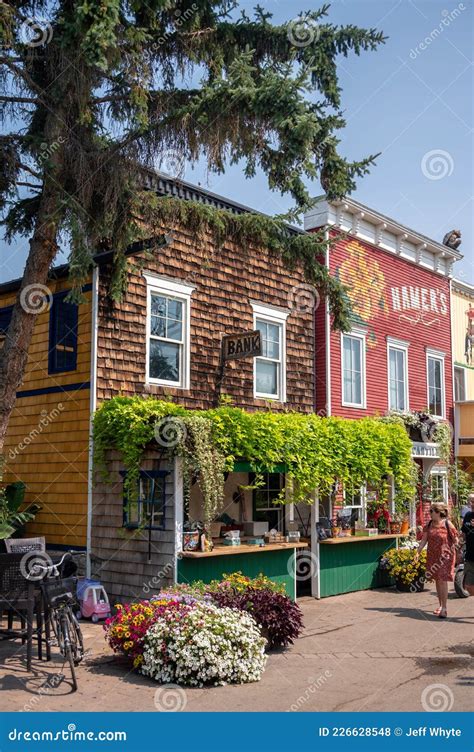 Buildings at the Saskatoon Farm South of Calgary Editorial Stock Photo ...