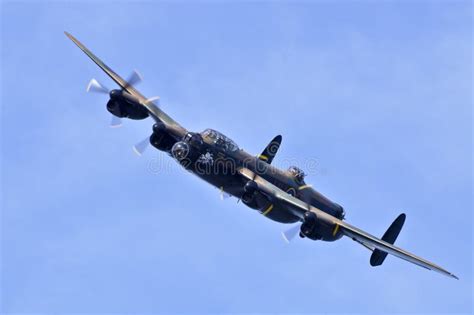 Lancaster bomber stock photo. Image of plane, propeller - 27410976