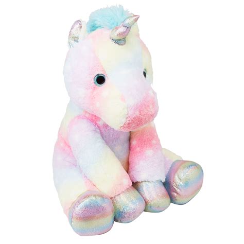 Rainbow Unicorn Plush, 13" - Walmart.com - Walmart.com