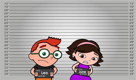 Leo and June Framed! by worldwideweekly1009 on DeviantArt