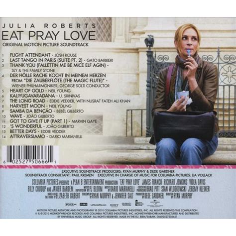 Eat Pray Love - Original Motion Picture Soundtrack (CD): Various Artists | Music | Buy online in ...